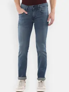 Louis Philippe Jeans Men Blue Slim Fit Light Fade Jeans