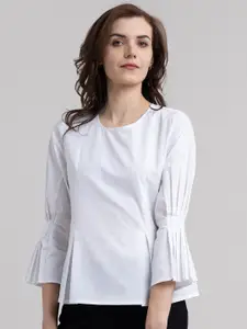 FableStreet White Solid Top
