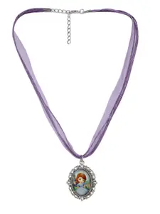 EL REGALO Kids Girls Purple Sophia princess Necklace