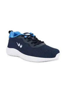 Campus Women Navy Blue Mesh Running Shoes