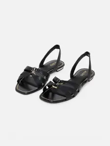 ALDO Women Black Solid Black Heel Sandal