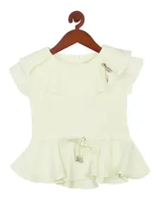 Tiny Girl Girls Yellow Extended Sleeves Top