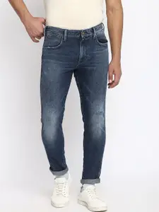 Wrangler Men Blue Slim Fit Light Fade Jeans