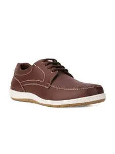 Bata Men Brown Casual Boat Shoes