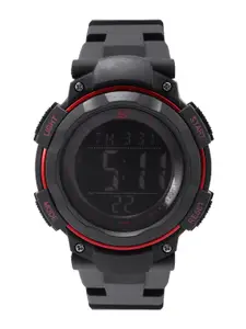 Skechers Men Black The Ruhland Digital Watch SR1022