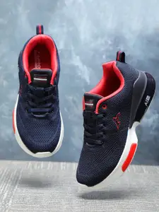 ABROS Boys Navy Blue & Red AI 2 N Running Shoes