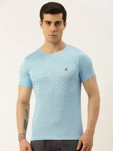 Sports52 wear Men Geometric Printed Round Neck T-shirt