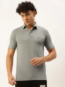 Sports52 wear Solid Polo Collar Training T-shirt