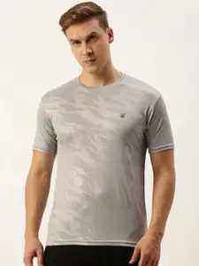 Sports52 wear Printed Dry Fit Gym T-shirt