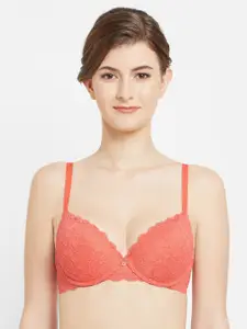 Wacoal Coral Floral Underwired Lightly Padded Rapid-Dry Lace Bra