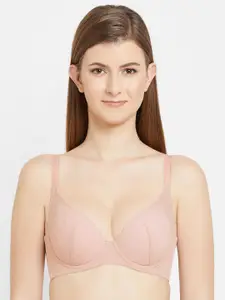 Wacoal Pink Lightly Padded Underwired Half Coverage T-shirt Bra