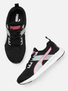 Puma Women Black Meteor NU IDP Running Shoes