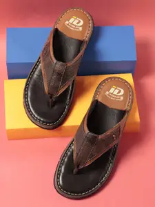ID Men Brown Comfort Sandals