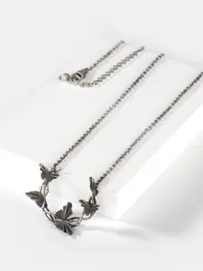 SHAYA Silver-Toned 925 Sterling Silver Necklace