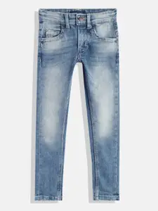 Indian Terrain Boys Heavy Fade Stretchable Jeans