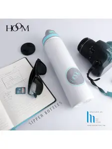 HOOM White Solid Water Bottle