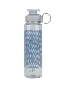 HOOM Unisex Blue Printed 600ML Tritan Sipper Bottle