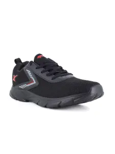 Sparx Men Black Mesh Running Non-Marking Shoes