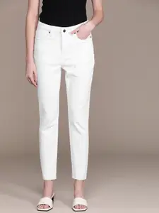 bebe Women White Super Skinny Fit Stretchable Jeans