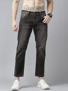 Roadster Men Charcoal Grey Slim Fit Light Fade Stretchable Jeans