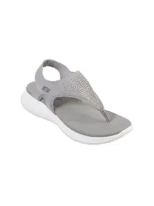 Skechers Women Grey Flats