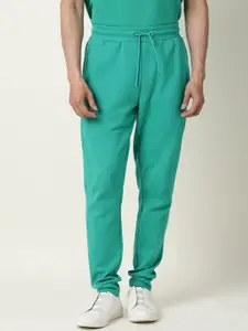 ARTICALE Men Green Solid Slim-Fit Track Pants