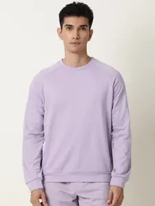 ARTICALE Men Purple Sweatshirt