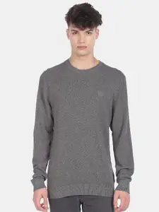Arrow Men Grey Sweaters