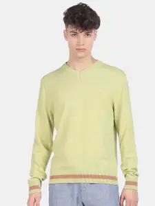 Arrow Men Green Sweaters