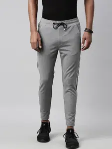 Breakbounce Men Grey Slim Fit Trousers