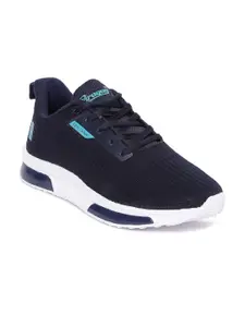 Paragon Men Blue Mesh Running Non-Marking Shoes