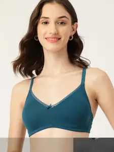 DressBerry Pack of 2 T-shirt Solid Bra