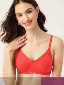 DressBerry Pack of 2 Solid T-Shirt Bra