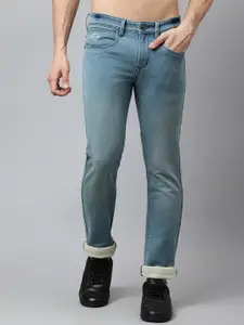 Richlook Men Blue Slim Fit Light Fade Stretchable Jeans
