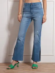 20Dresses Women Blue Mildly Distressed Light Fade Jeans