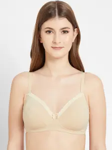 Wacoal Beige Non Wired Non Padded Full Coverage T-shirt Bra