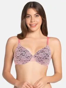 Amante Padded Wired Lace Dream Bra - BRA82701