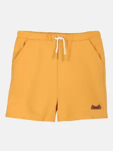 Beebay Boys Mustard Solid Shorts