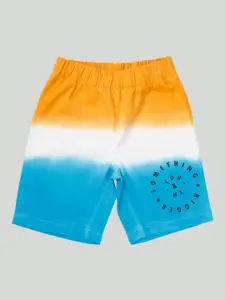 Zalio Boys Multicoloured Ombre Cotton Shorts
