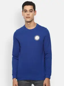 Van Heusen ACADEMY Men Blue Sweatshirt