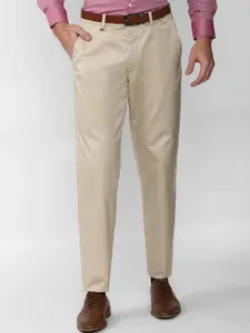 Van Heusen Men Khaki Trousers