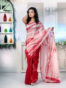 Charukriti Women Red Sarees