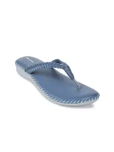 WALKWAY by Metro Women Blue Open Toe Flats