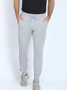 Antony Morato Men Grey Solid Slim-Fit Track Pants