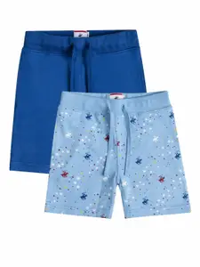 Beverly Hills Polo Club Boys Multicoloured Conversational Printed Shorts