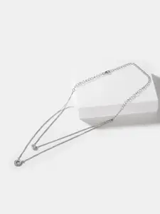 SHAYA Silver-Toned Sterling Silver Gold-Plated Necklace