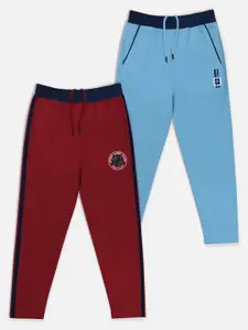 HELLCAT Boys Pack of 3 Solid Cotton  Track Pants