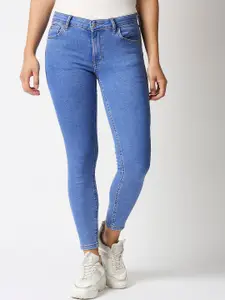 LOVEGEN Women Lavender Comfort Skinny Fit Stretchable Jeans