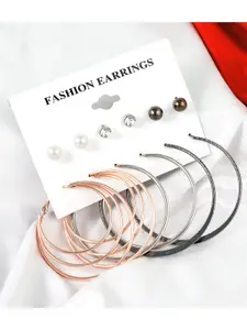 Fashion Frill Multicoloured Contemporary Hoop Earrings