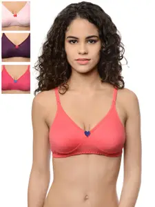 Leading Lady Pack of 4 T-shirt Bras DINKY-4